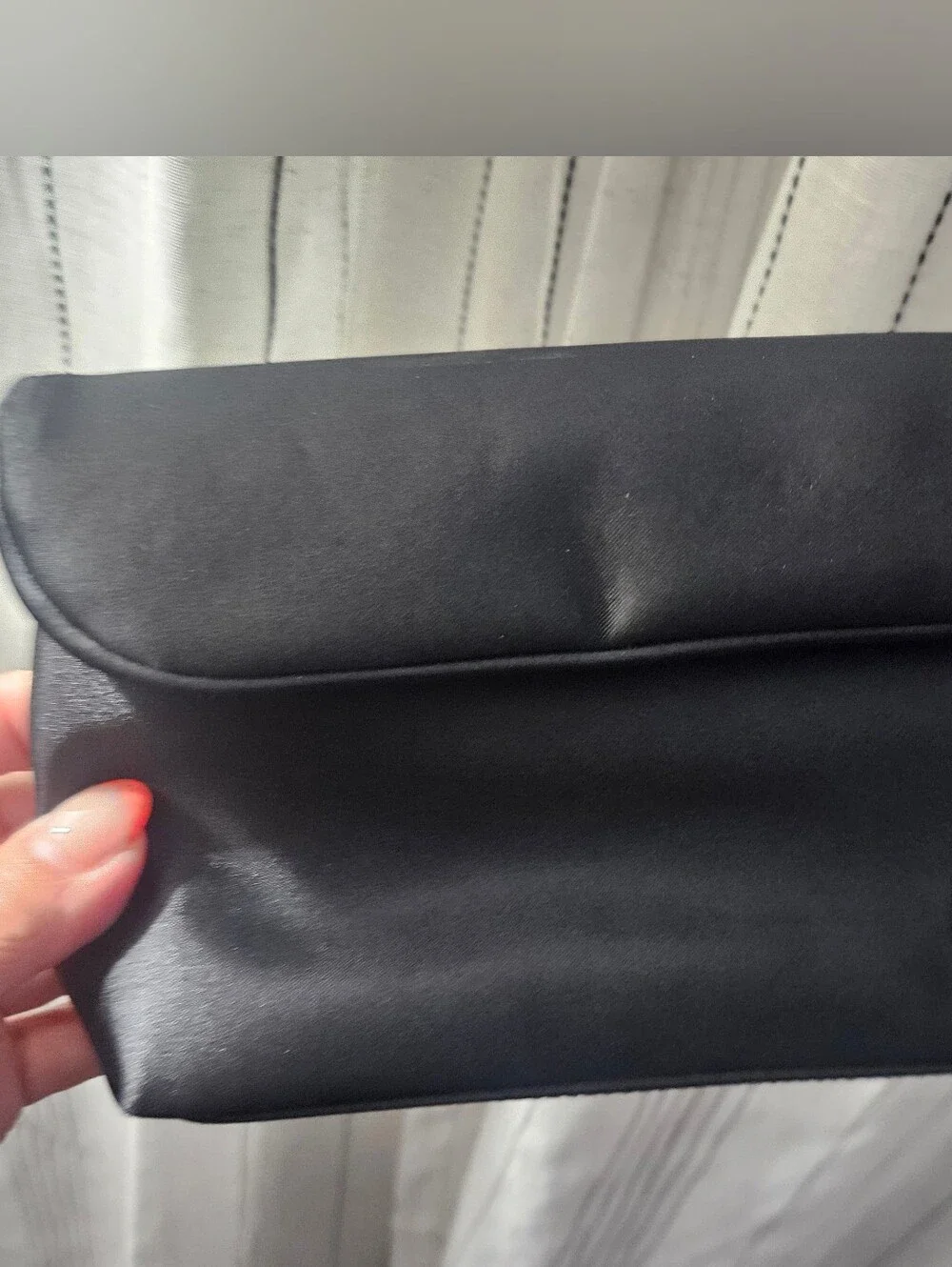 Chanel Satin Cosmetic Pouch